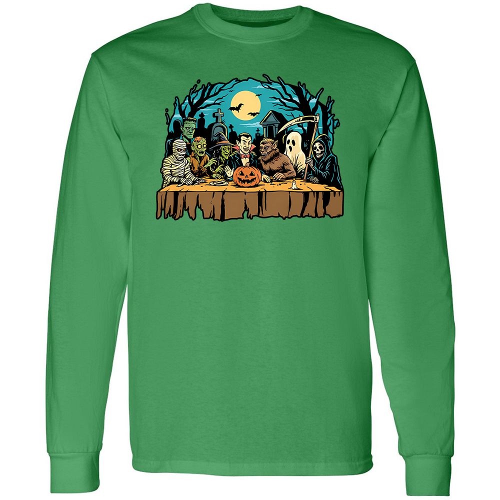Long Sleeve T-Shirt - XD8KB45T - Irish Green - 10