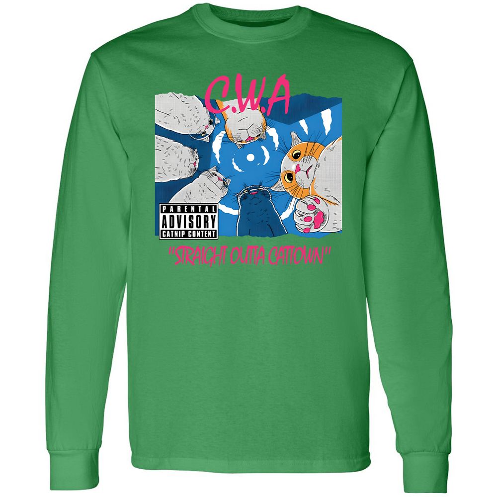 Long Sleeve T-Shirt - K7FUBXG5 - Irish Green - 10