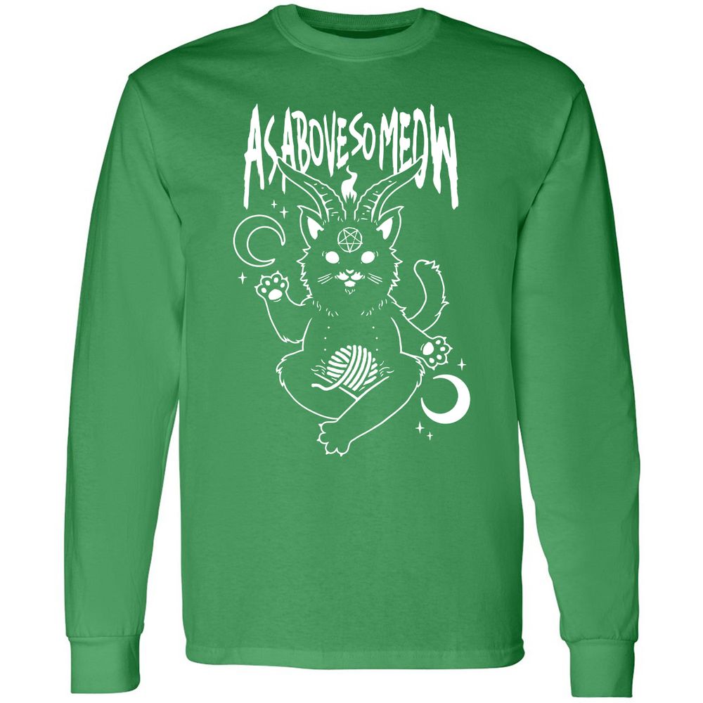 Long Sleeve T-Shirt - Q7L19YLF - Irish Green - 10