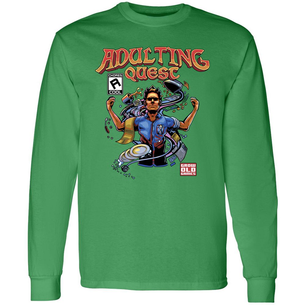 Long Sleeve T-Shirt - 1AYVURV1 - Irish Green - 10