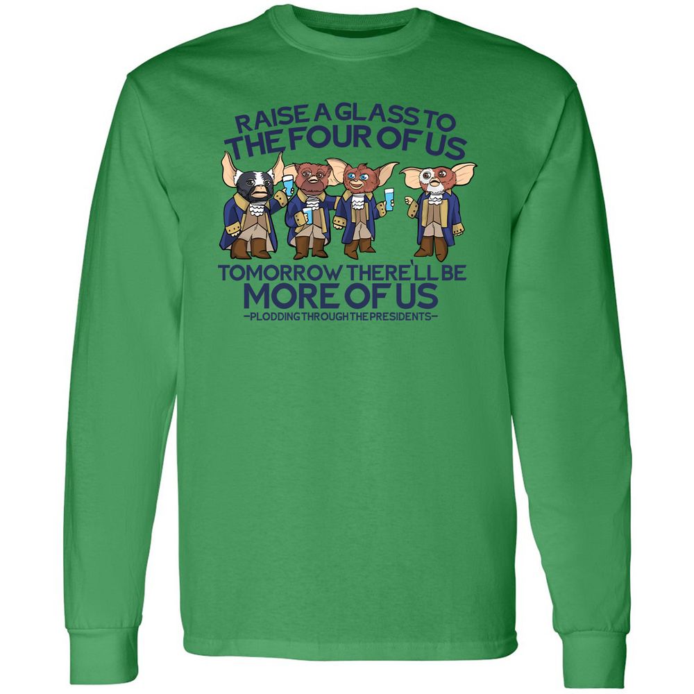 Long Sleeve T-Shirt - R7AQMU9W - Irish Green - 10