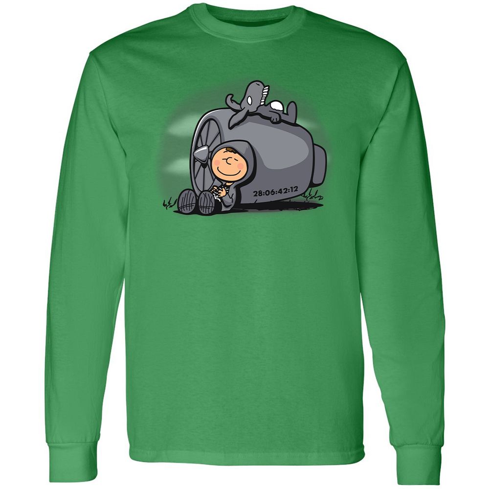 Long Sleeve T-Shirt - 87J4F2NM - Irish Green - 10