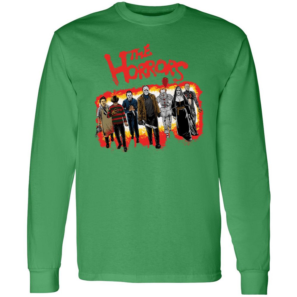 Long Sleeve T-Shirt - 98S7D8GK - Irish Green - 10