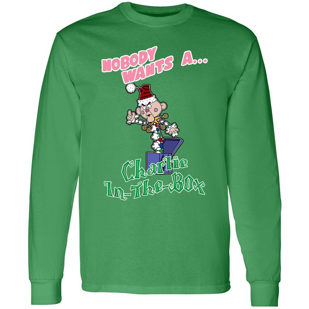 Long Sleeve T-Shirt - ZLJCRLLK - Irish Green - 10