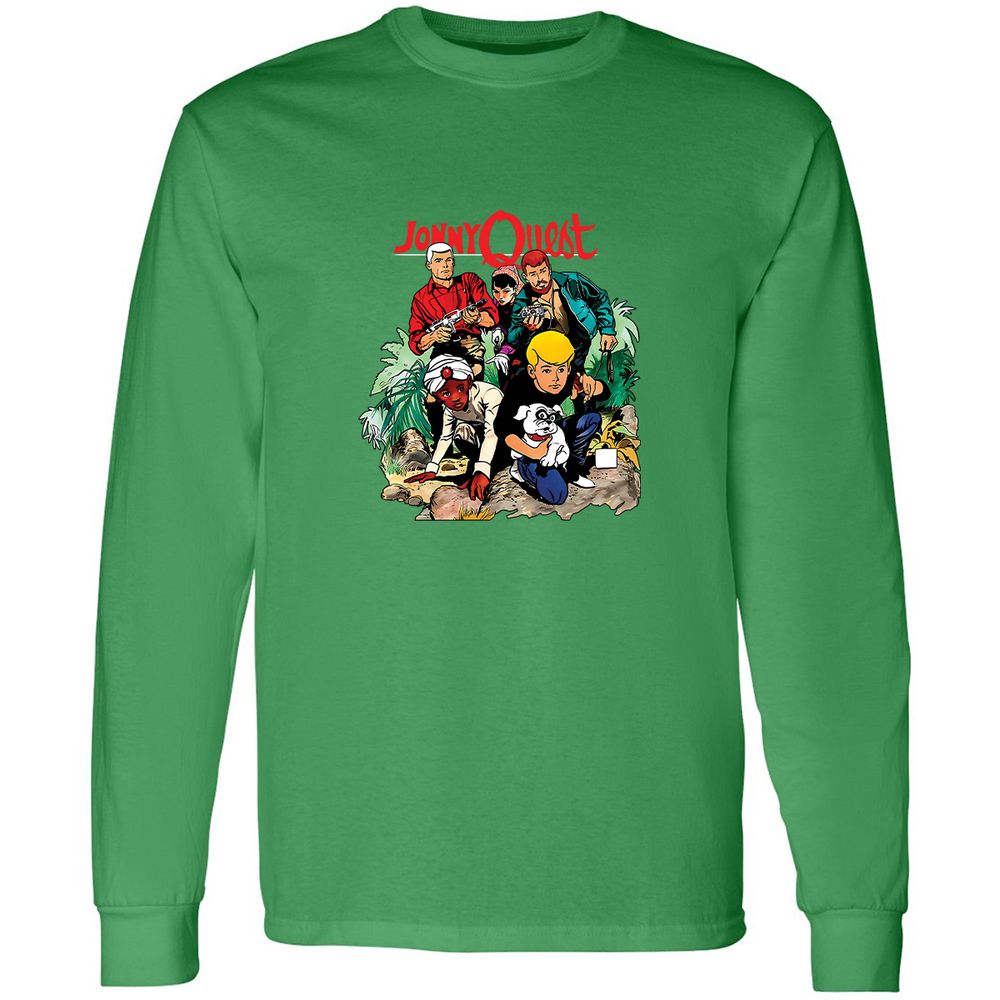 Long Sleeve T-Shirt - 7EQVG73D - Irish Green - 10