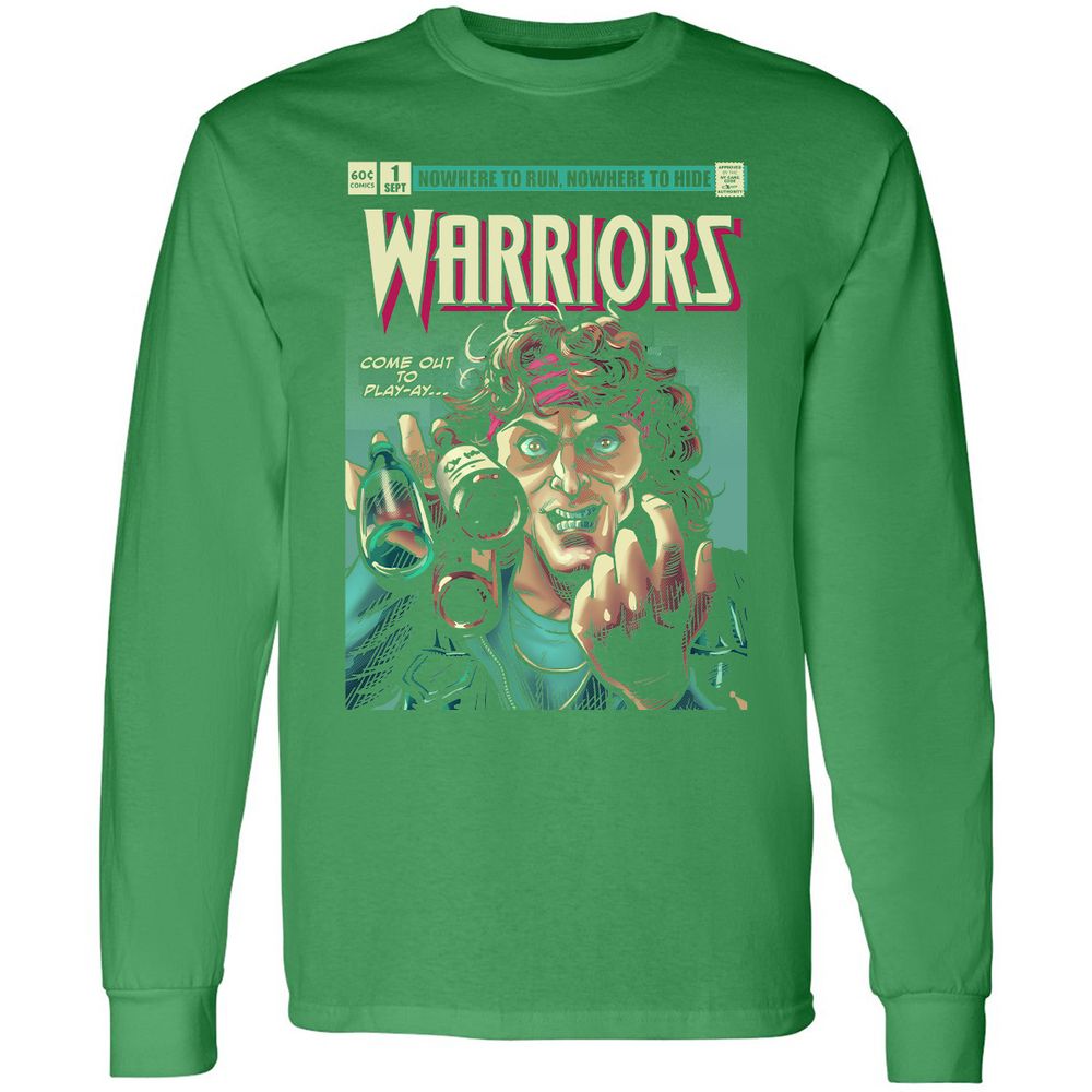 Long Sleeve T-Shirt - Z5H2D6C7 - Irish Green - 10