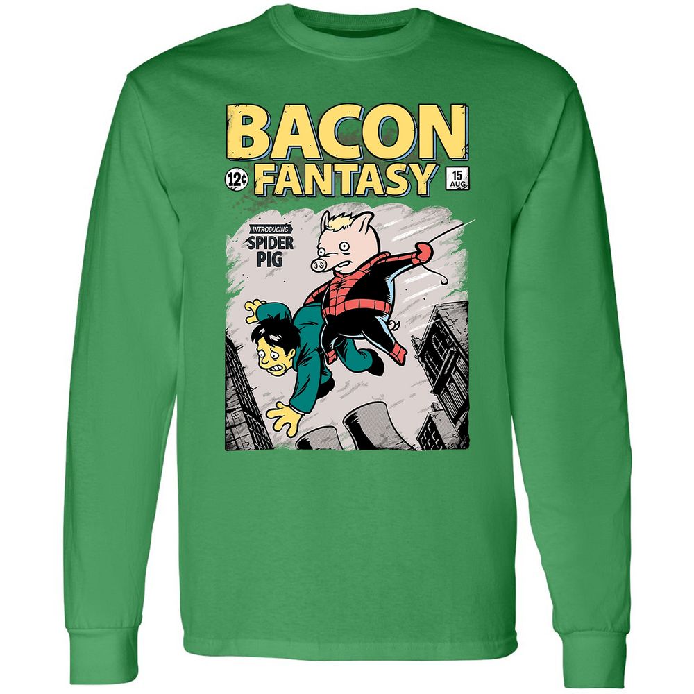 Long Sleeve T-Shirt - LLA2ME4K - Irish Green - 10