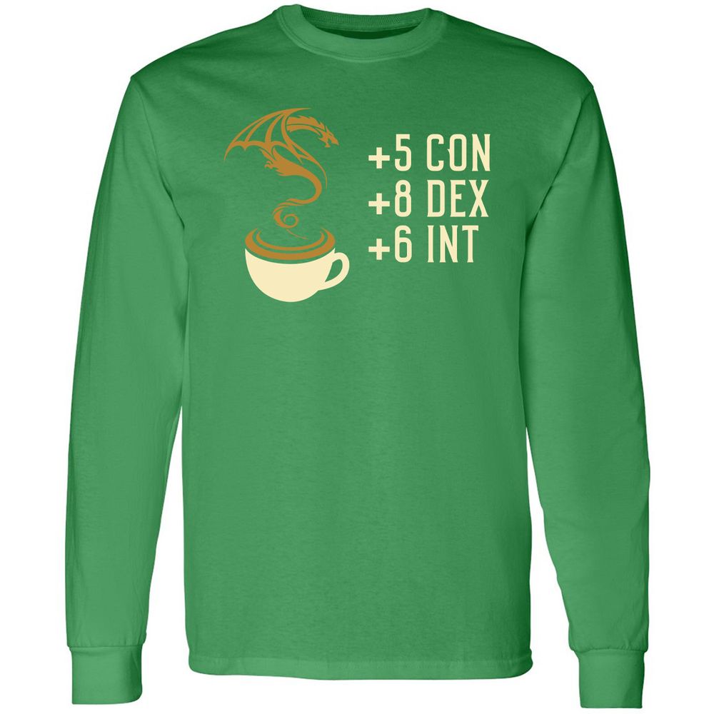 Long Sleeve T-Shirt - 9FYJ9QC6 - Irish Green - 10