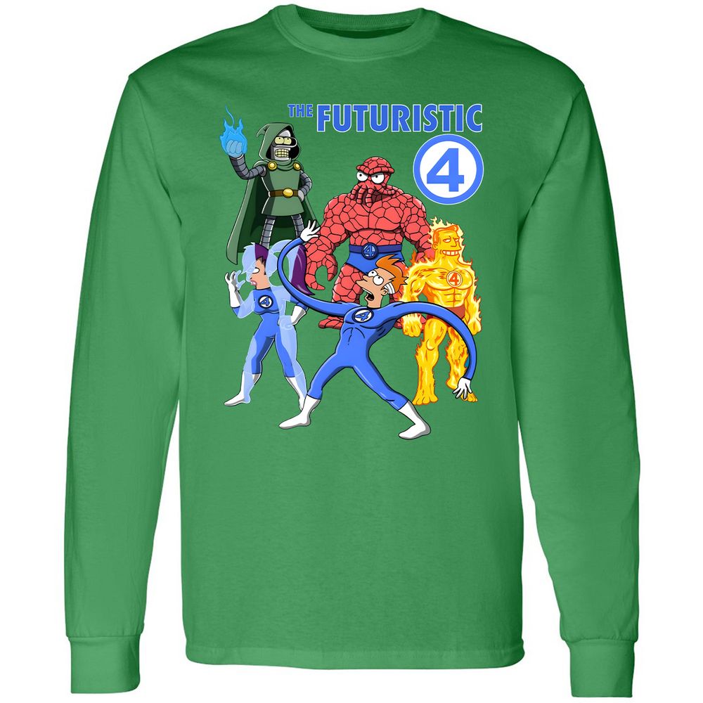 Long Sleeve T-Shirt - RXZ95WC1 - Irish Green - 10