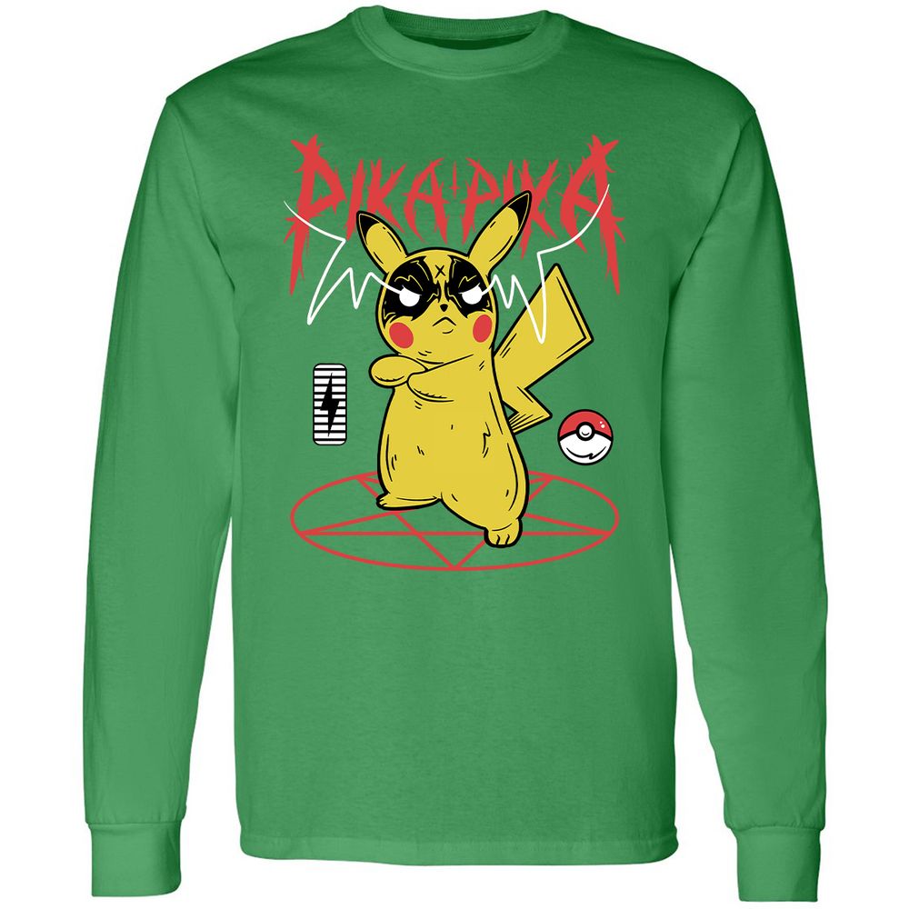 Long Sleeve T-Shirt - 244F35M7 - Irish Green - 10