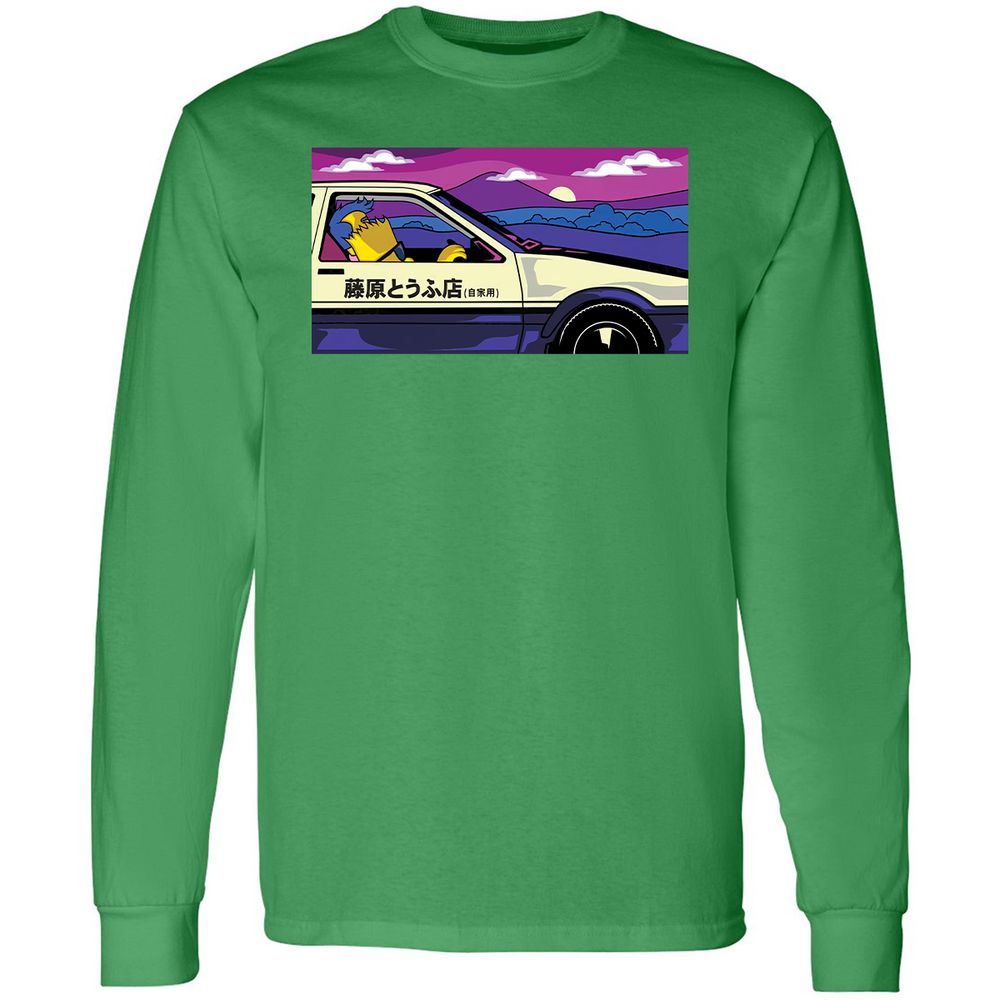 Long Sleeve T-Shirt - 9ETDAZSK - Irish Green - 10