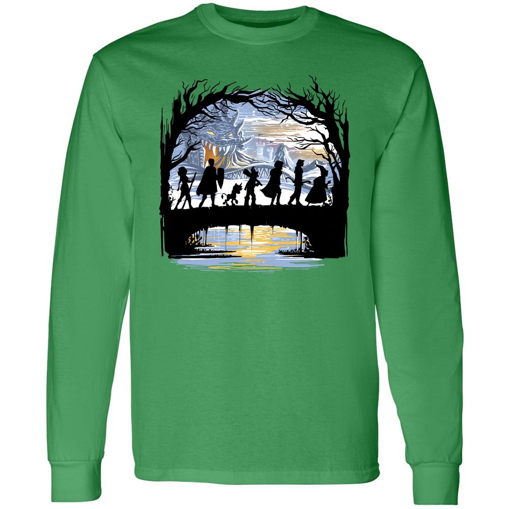 Long Sleeve T-Shirt - 6CL3C7PP - Irish Green - 10