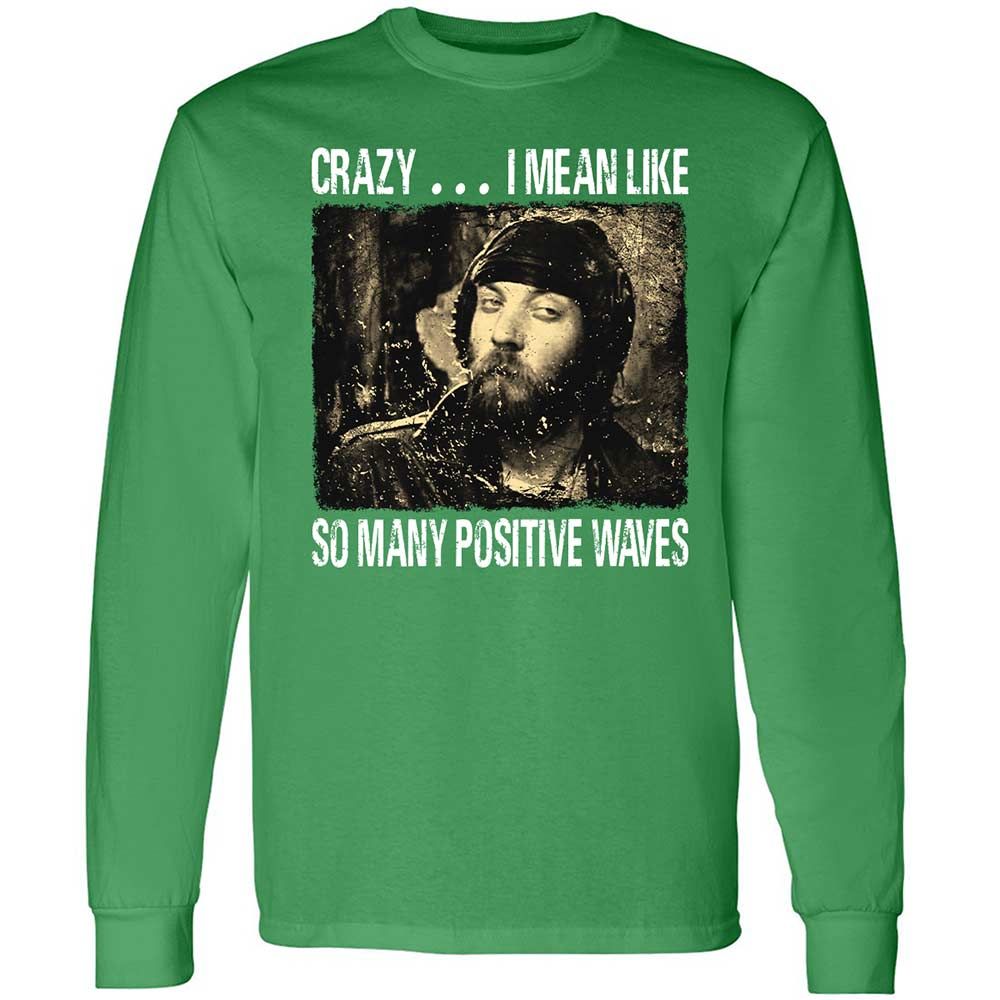 Many positive waves - Irish Green - 10