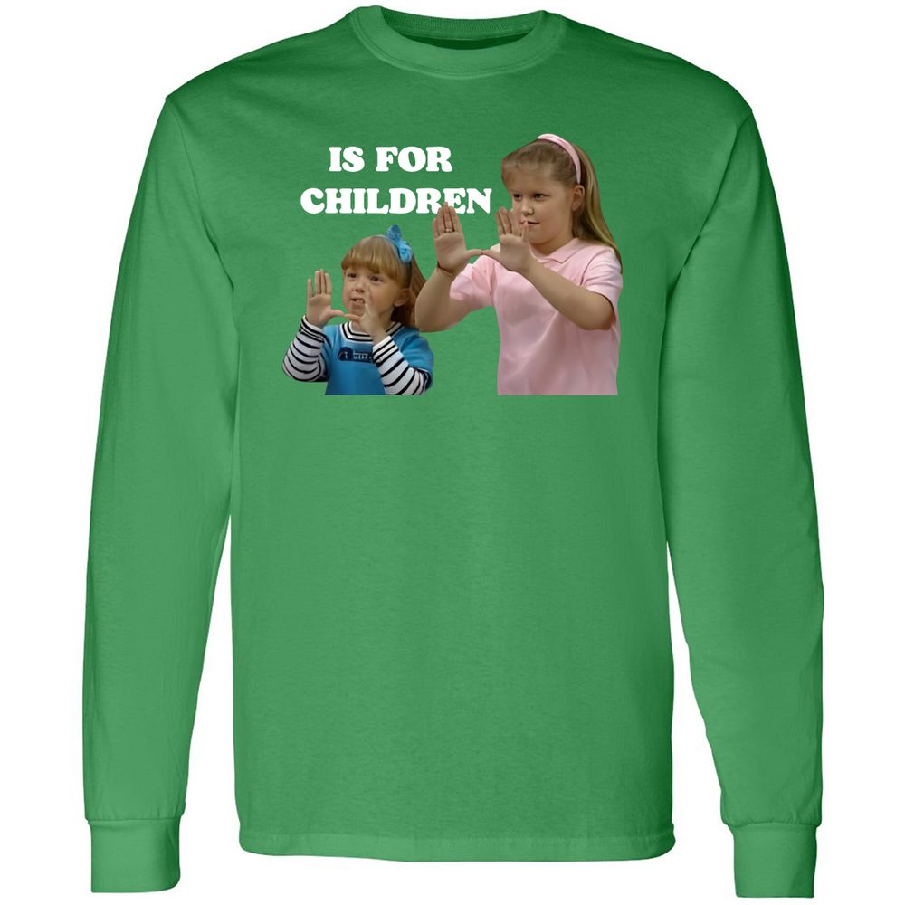 Long Sleeve T-Shirt - SRCD5Q8F - Irish Green - 10