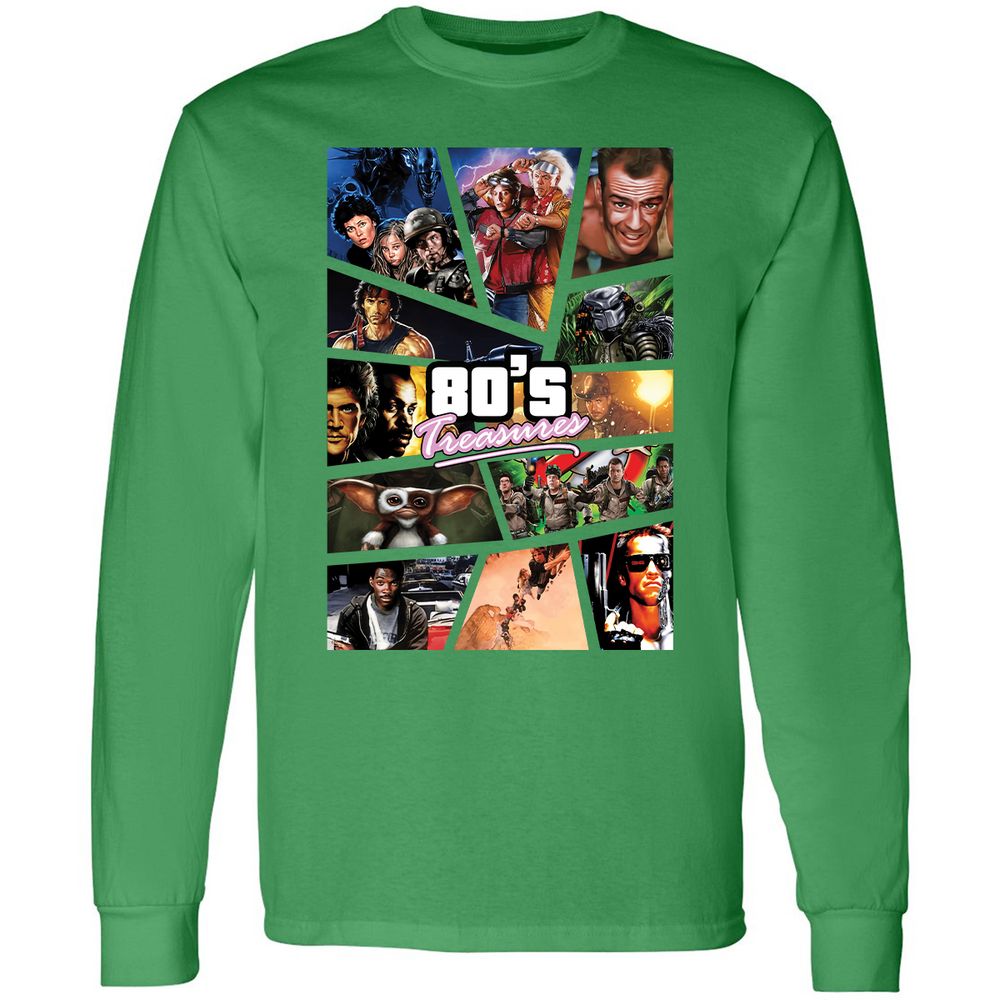 Long Sleeve T-Shirt - V1UA9A2R - Irish Green - 10