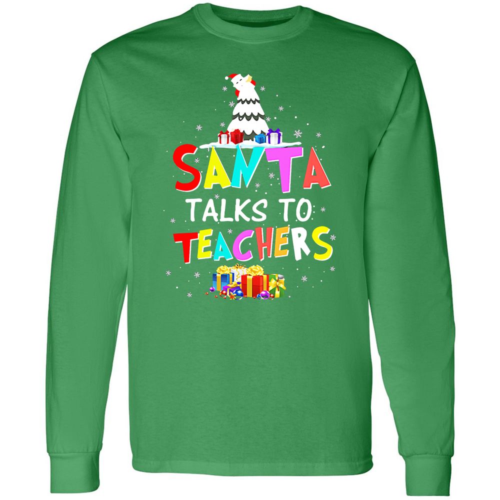 Long Sleeve T-Shirt - SNJHE9HS - Irish Green - 10