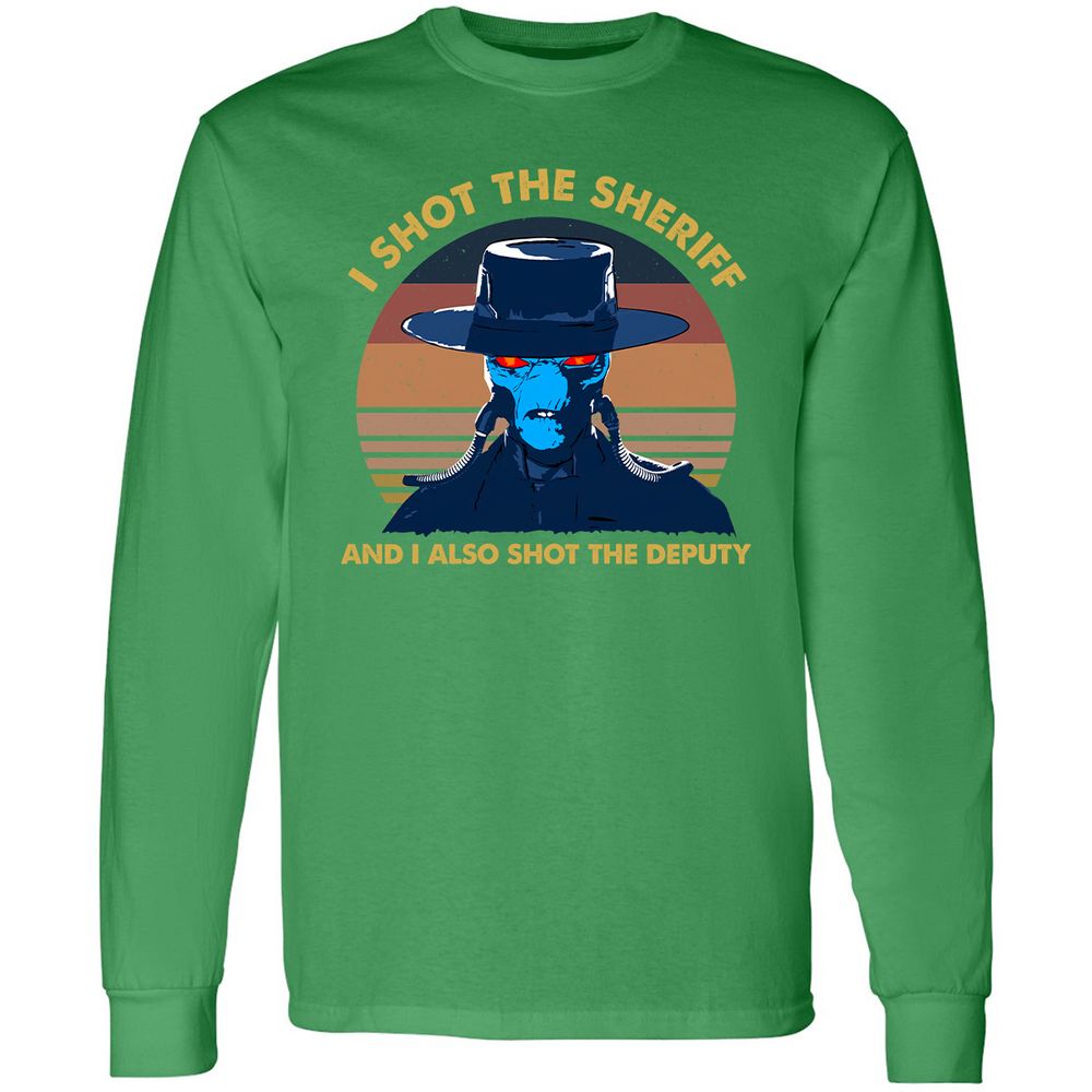 Long Sleeve T-Shirt - Q9Y7GLQB - Irish Green - 10