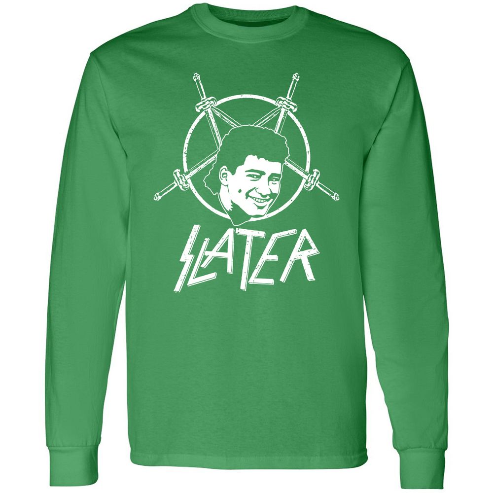 Long Sleeve T-Shirt - 3DK9YZAD - Irish Green - 10