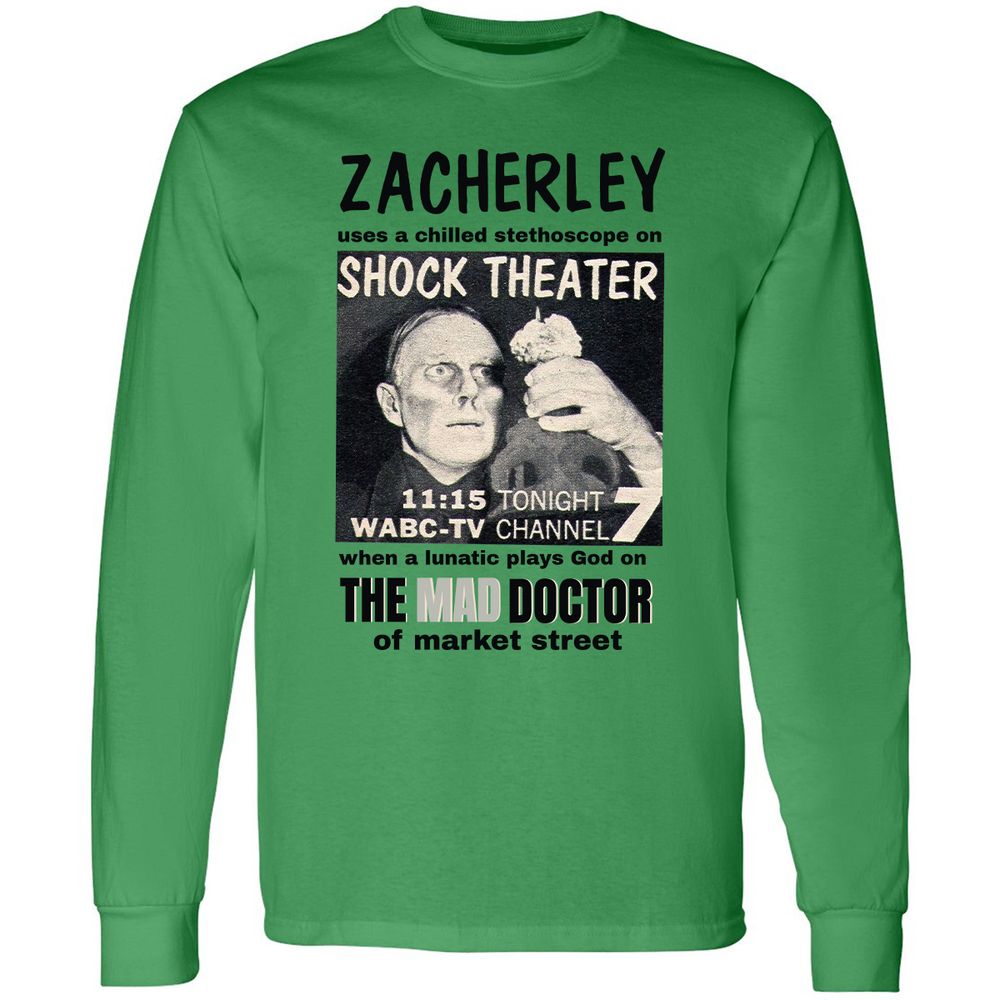 Long Sleeve T-Shirt - H8UPS2RD - Irish Green - 10
