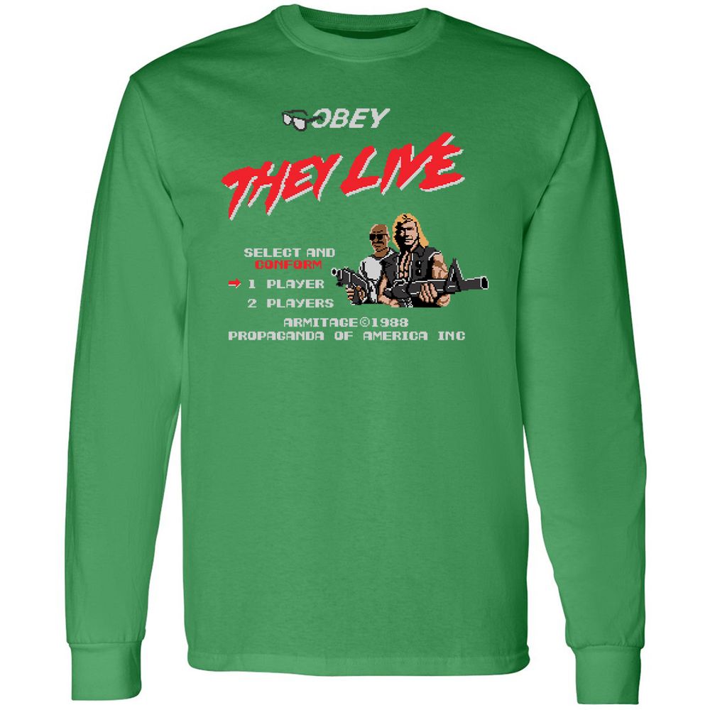 Long Sleeve T-Shirt - SHV6FXTY - Irish Green - 10