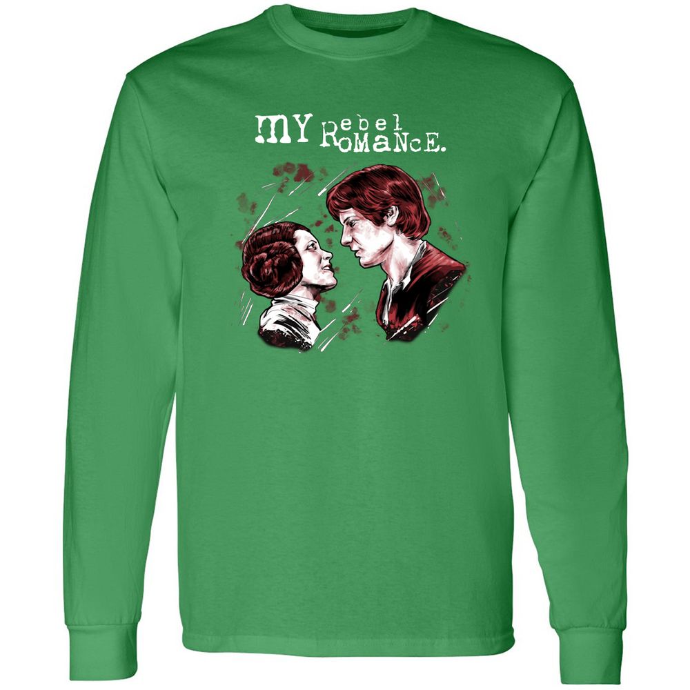 Long Sleeve T-Shirt - E58F9LM7 - Irish Green - 10