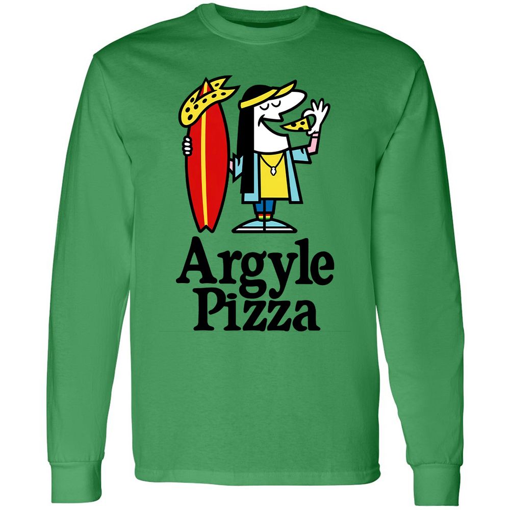 Long Sleeve T-Shirt - 25VCLJVH - Irish Green - 10