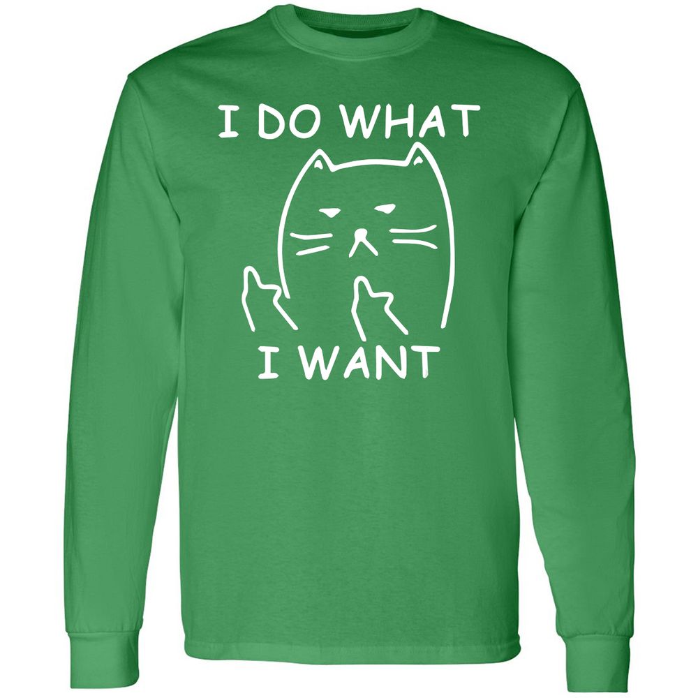 Long Sleeve T-Shirt - 4NSWUZDF - Irish Green - 10
