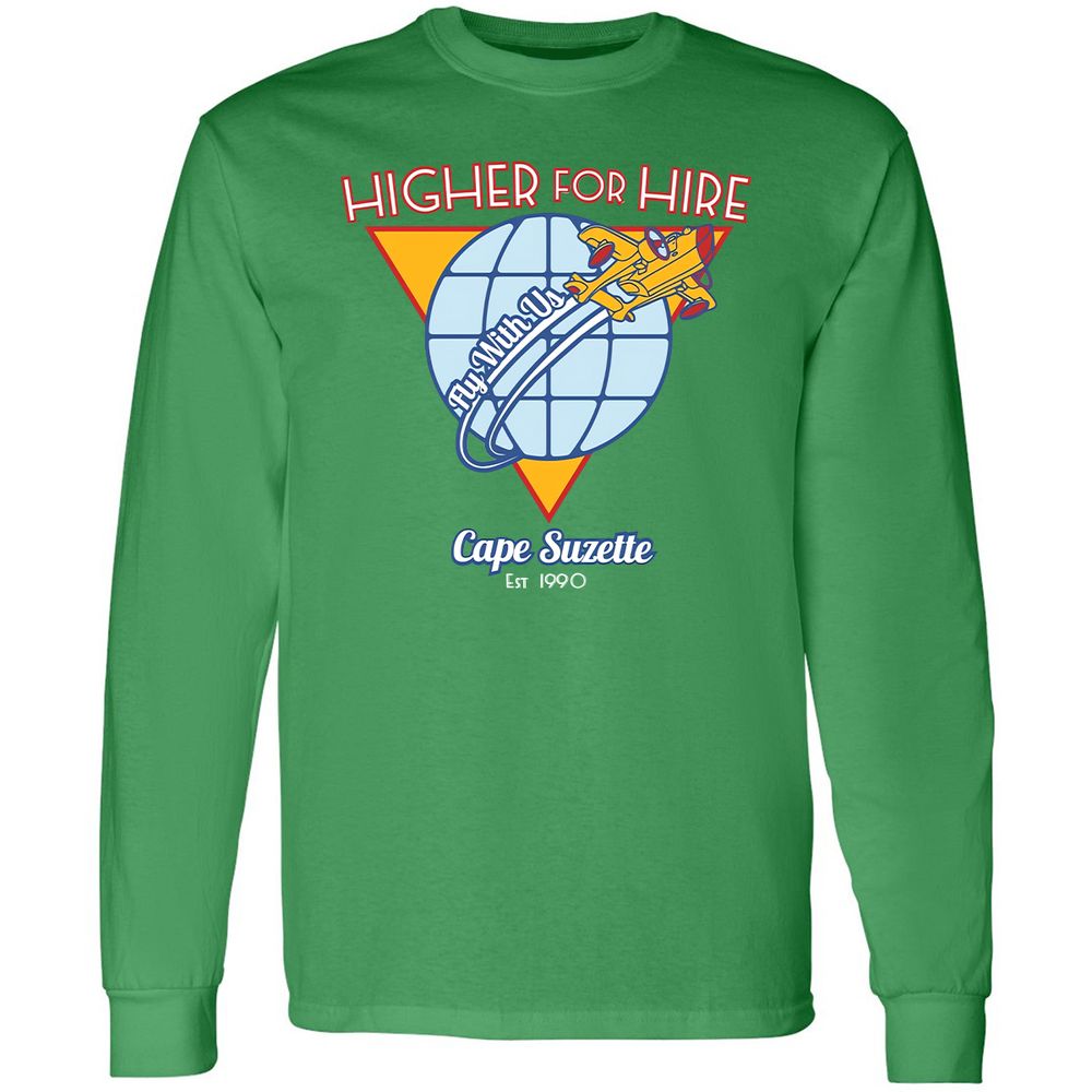 Long Sleeve T-Shirt - HYNJQ89R - Irish Green - 10