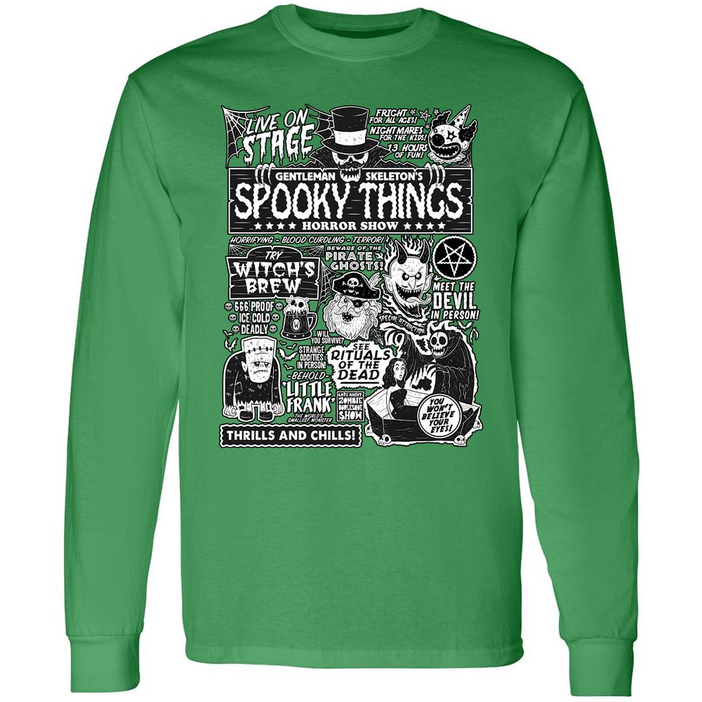 Long Sleeve T-Shirt - P1VR3SFB - Irish Green - 10