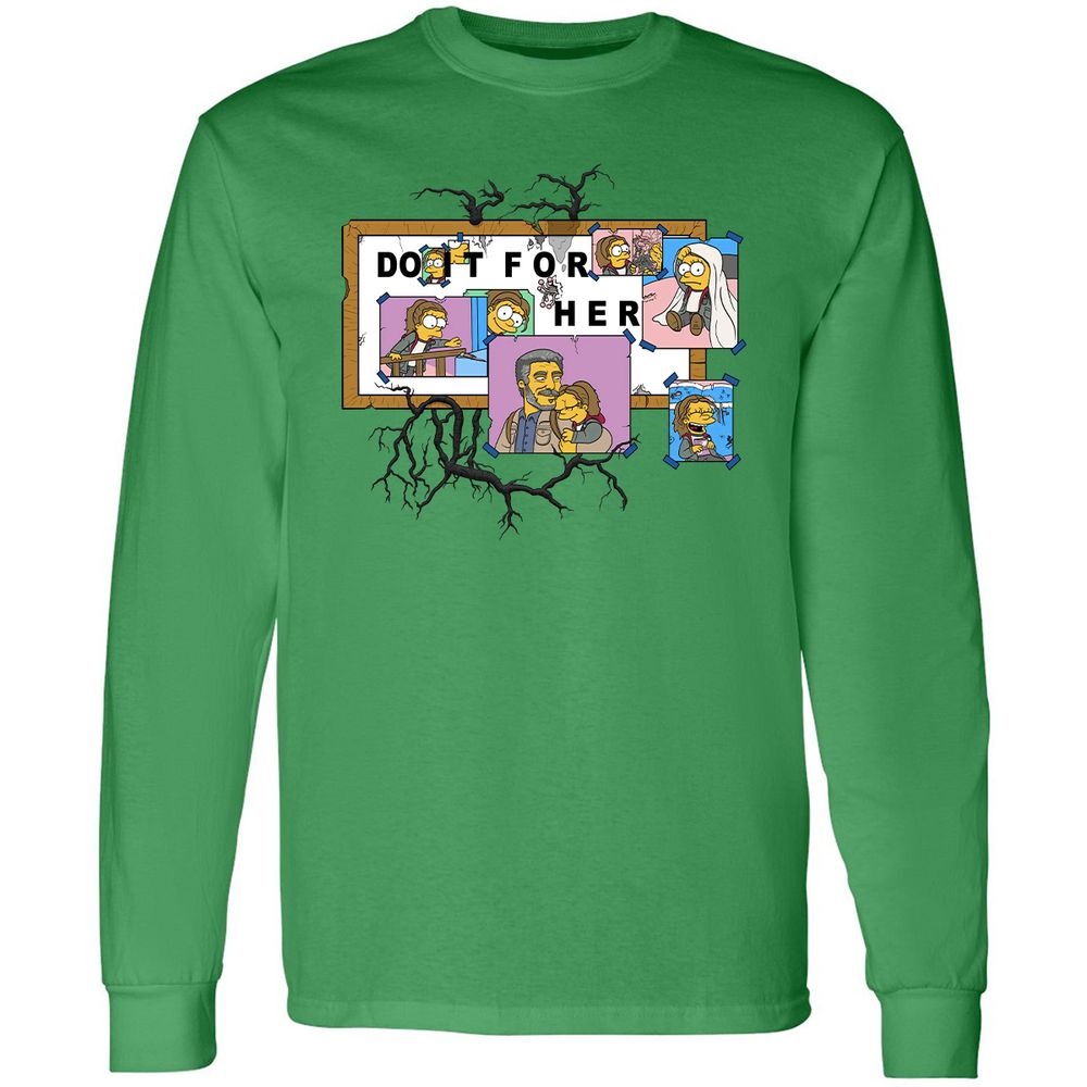 Long Sleeve T-Shirt - TFVJRTR4 - Irish Green - 10