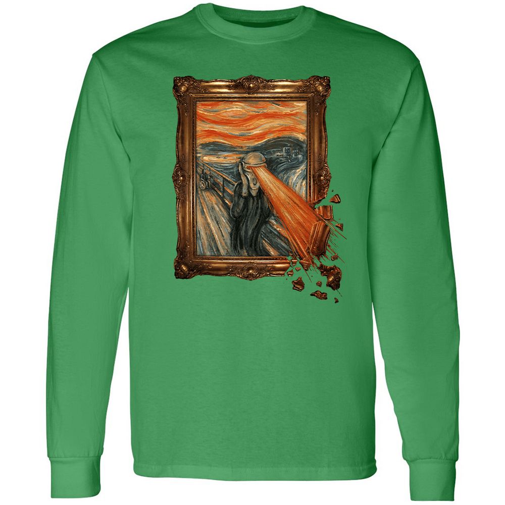 Long Sleeve T-Shirt - LV4SV2X2 - Irish Green - 10