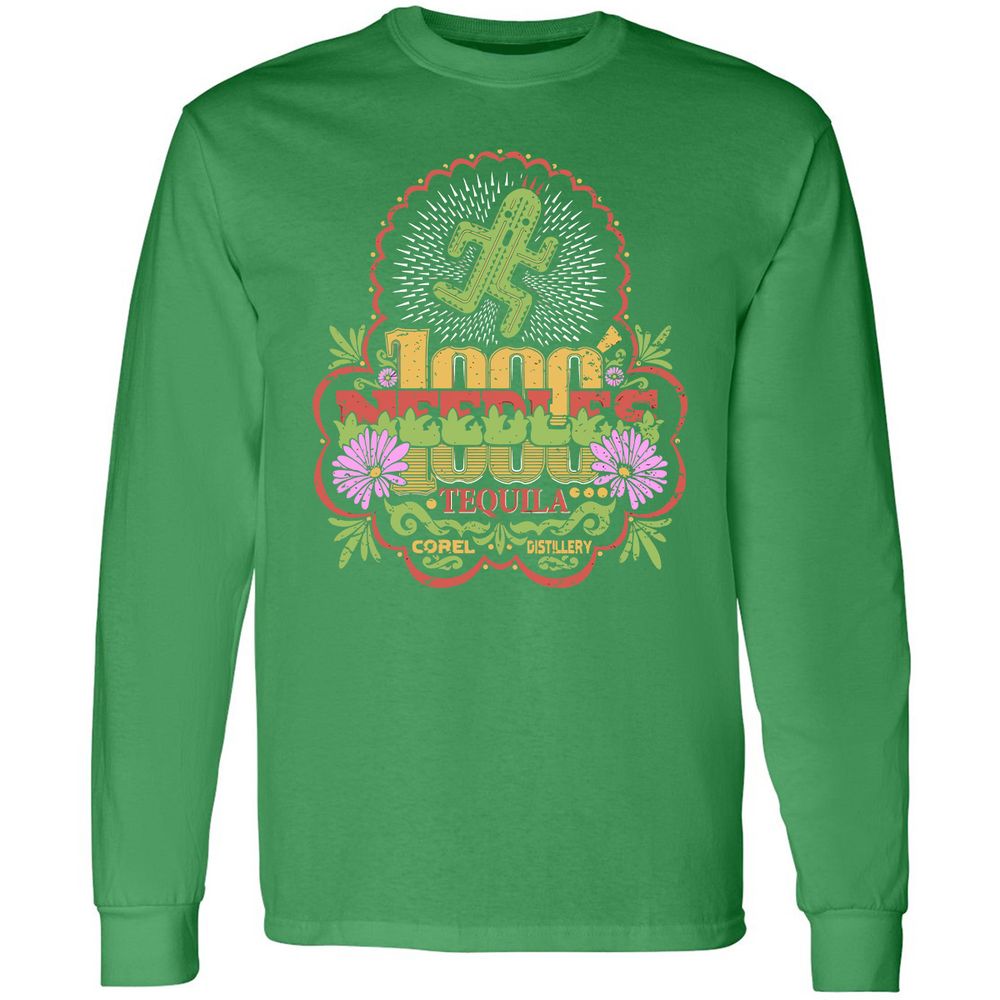 Long Sleeve T-Shirt - J9VZENGM - Irish Green - 10