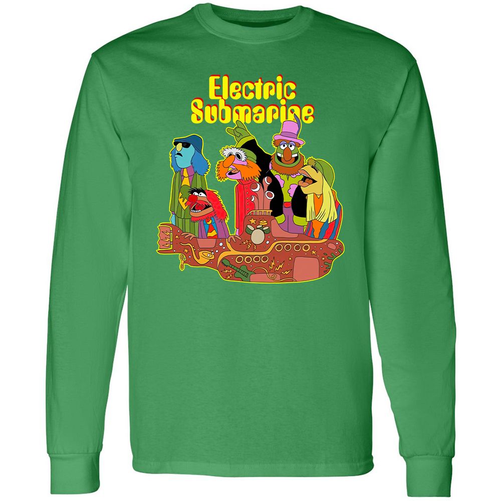 Long Sleeve T-Shirt - ATH94HUB - Irish Green - 10