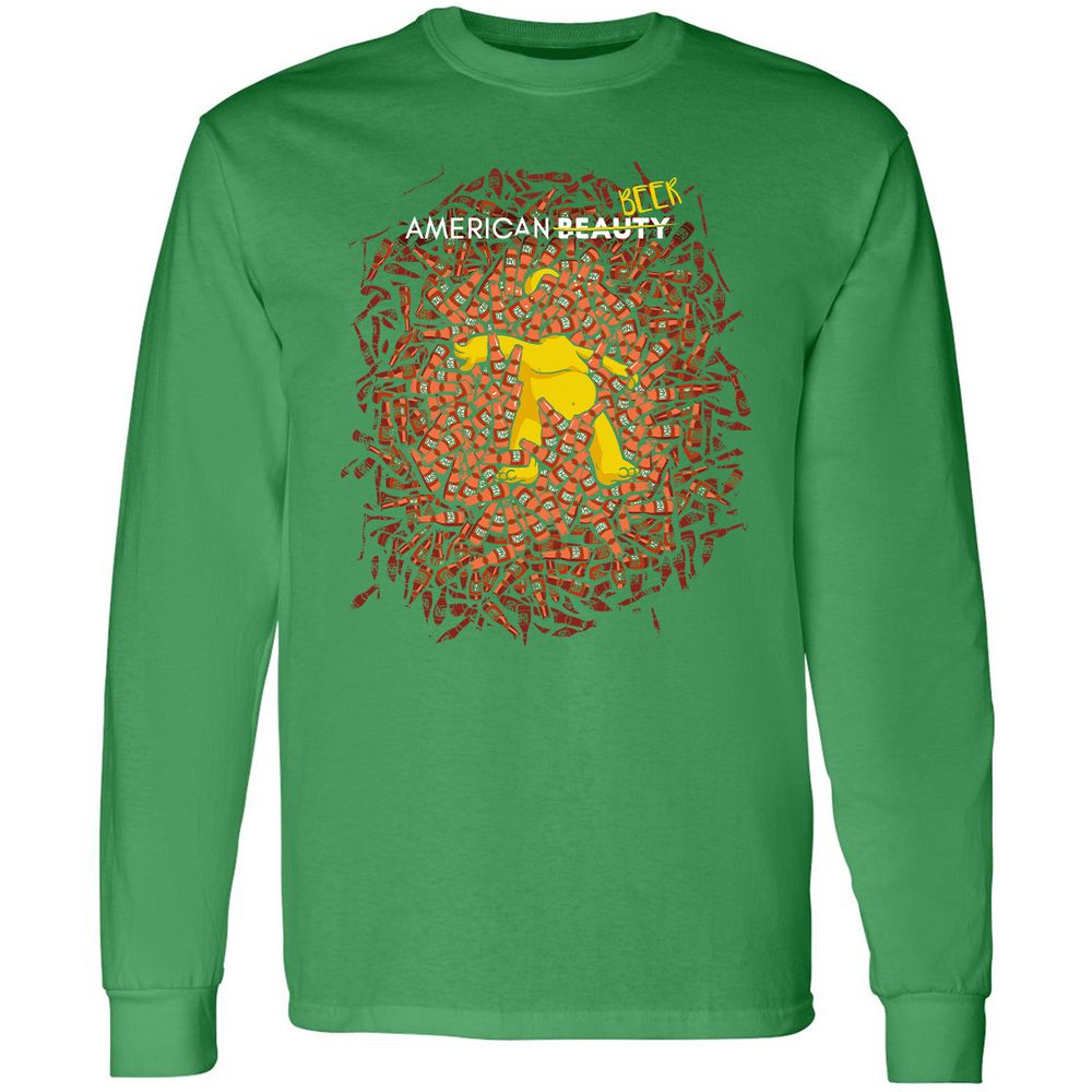 Long Sleeve T-Shirt - 9GGFJRUY - Irish Green - 10