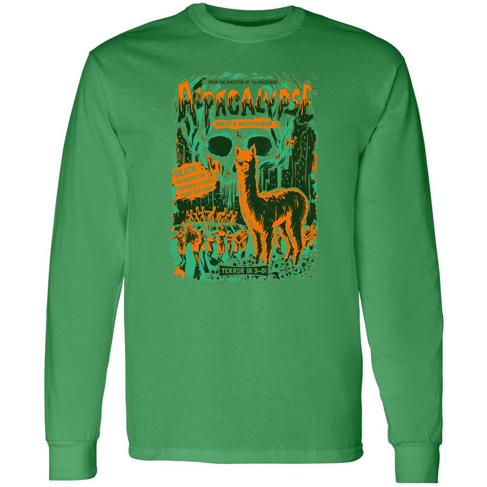 Long Sleeve T-Shirt - 4TF2AY5T - Irish Green - 10