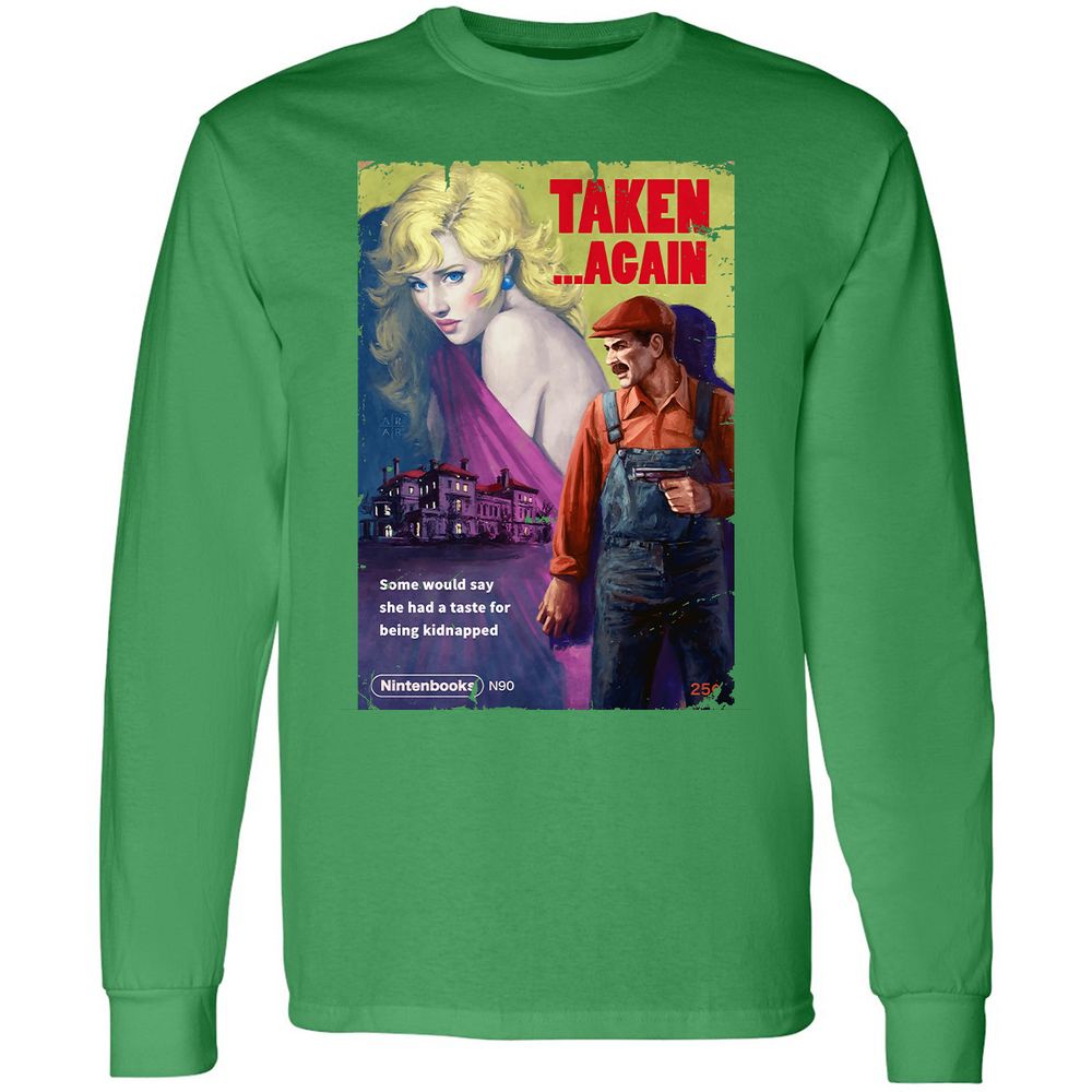 Long Sleeve T-Shirt - 3BU3SF9N - Irish Green - 10