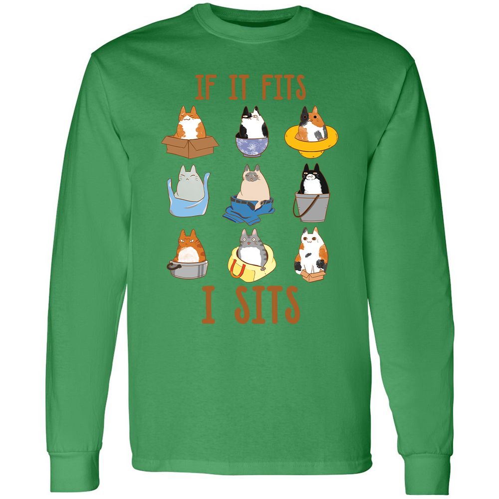 Long Sleeve T-Shirt - 3NYHD1FC - Irish Green - 10