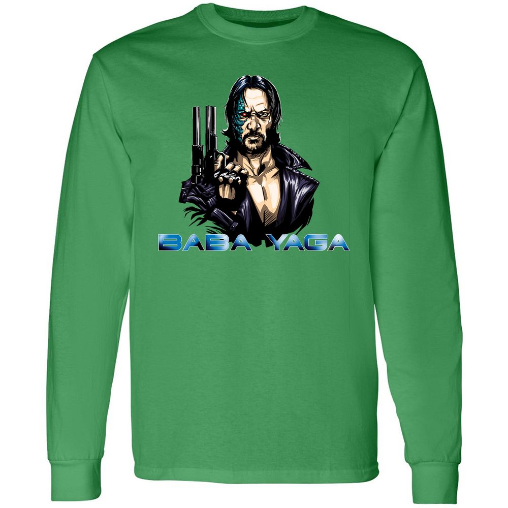 Long Sleeve T-Shirt - 24HVA8C8 - Irish Green - 10