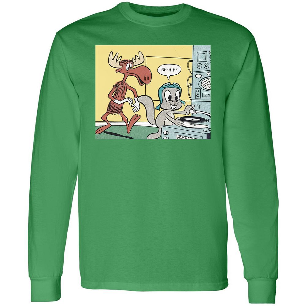 Long Sleeve T-Shirt - S4K6TX8V - Irish Green - 10