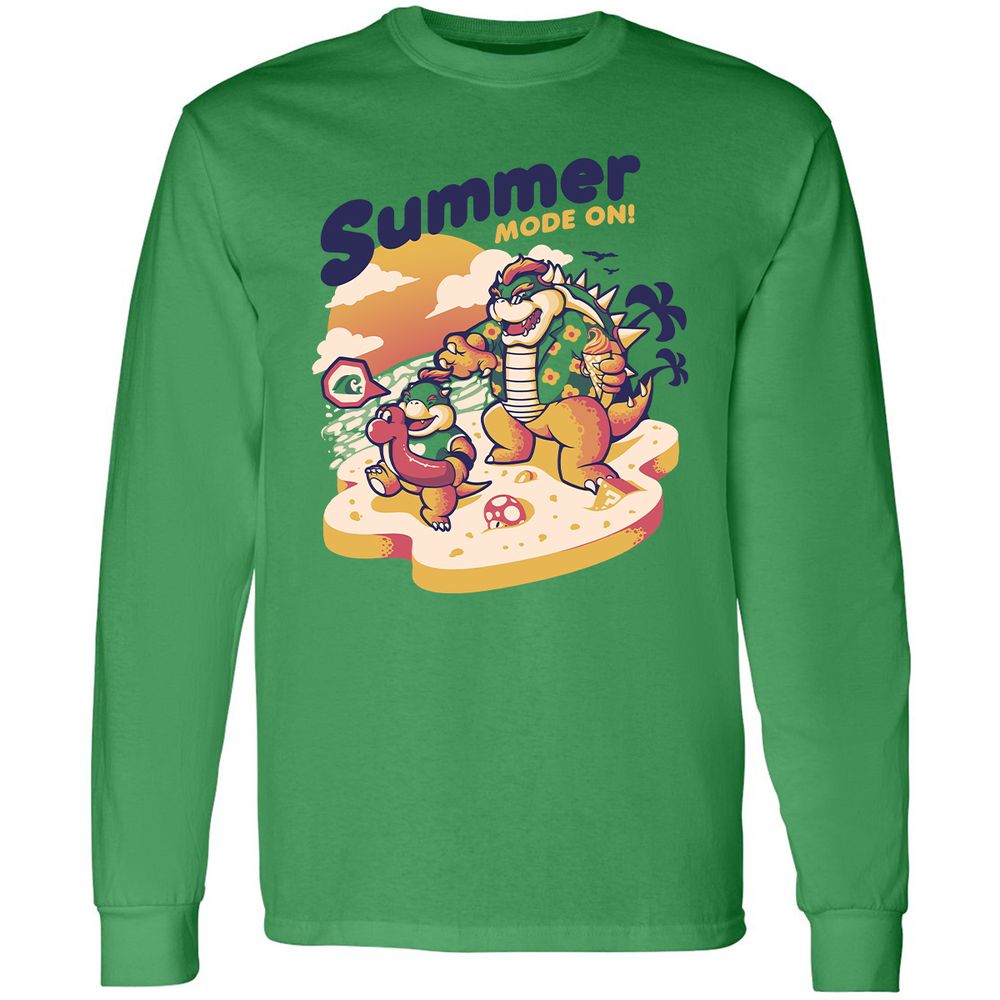 Long Sleeve T-Shirt - 9S1F77SF - Irish Green - 10