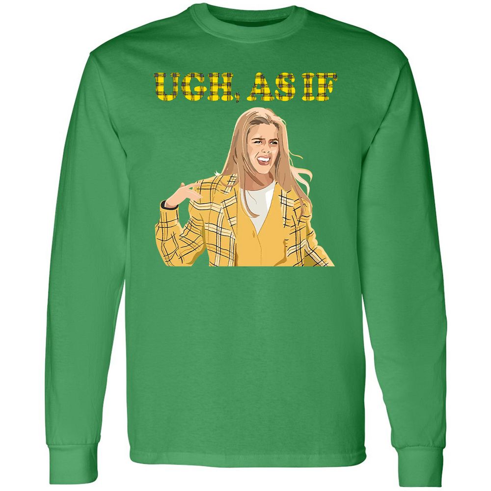 Long Sleeve T-Shirt - WCR9BQQ7 - Irish Green - 10
