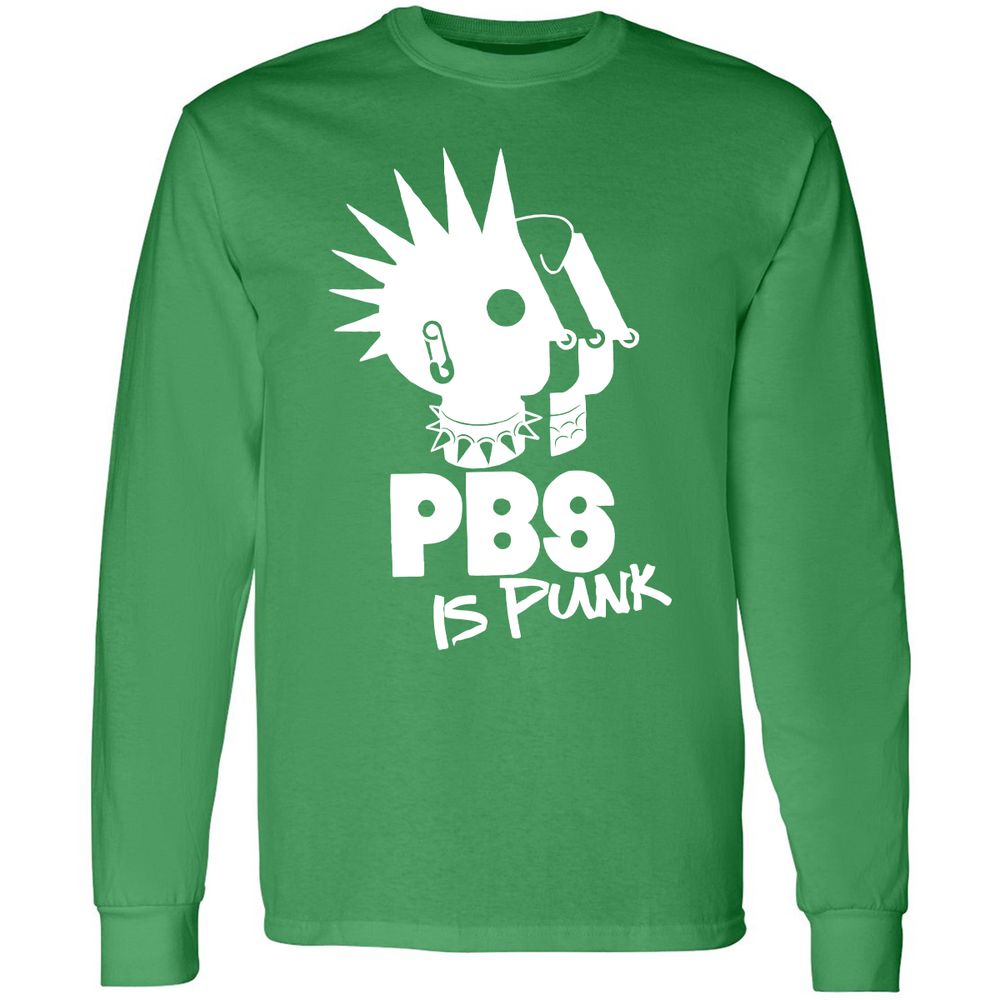 Long Sleeve T-Shirt - 6B96WS3V - Irish Green - 10