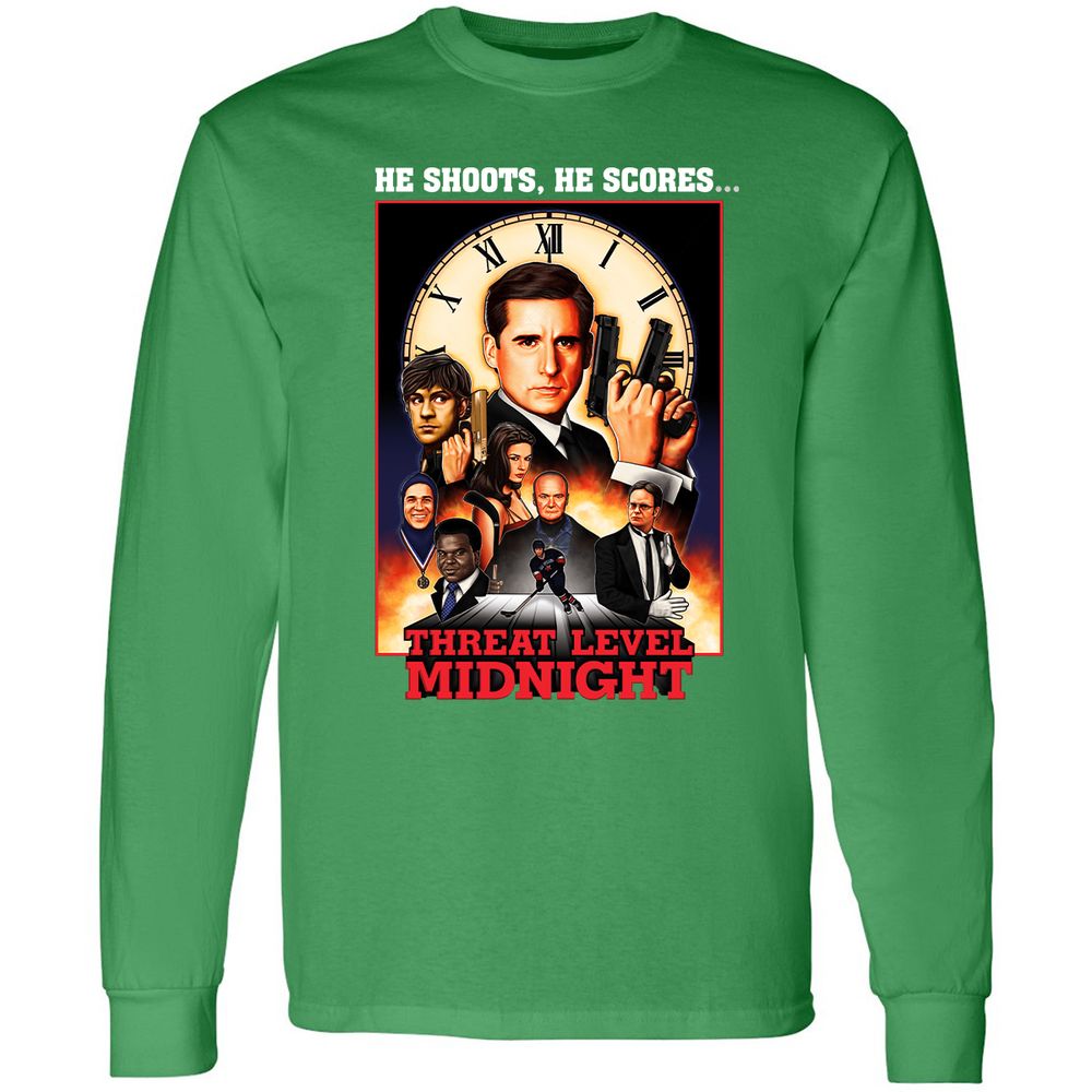 Long Sleeve T-Shirt - 14XJX6CS - Irish Green - 10