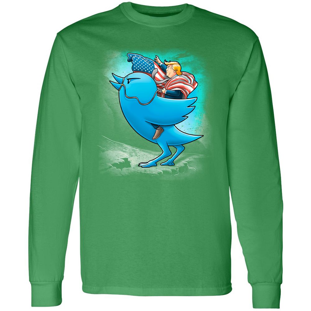 Long Sleeve T-Shirt - ZCC77V8Y - Irish Green - 10