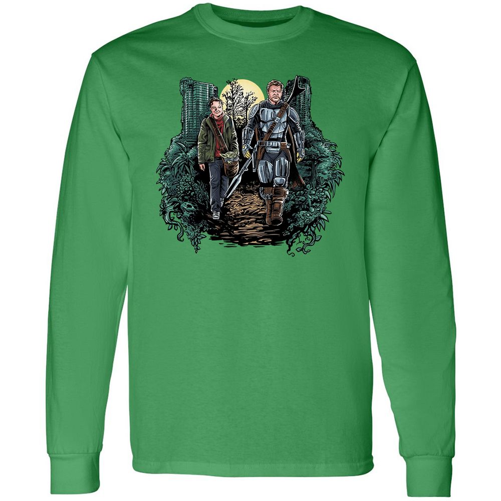 Long Sleeve T-Shirt - KNJF59S7 - Irish Green - 10