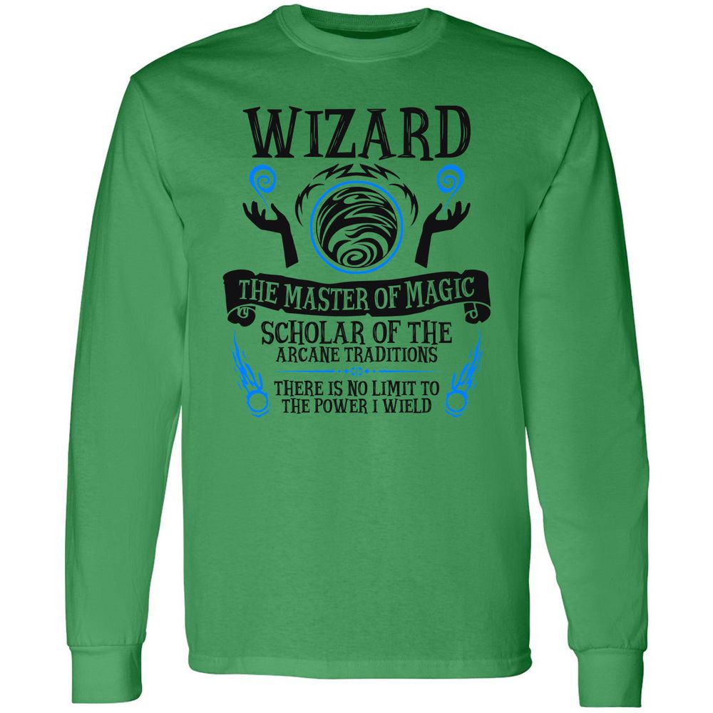 Long Sleeve T-Shirt - DVBC7PVL - Irish Green - 10