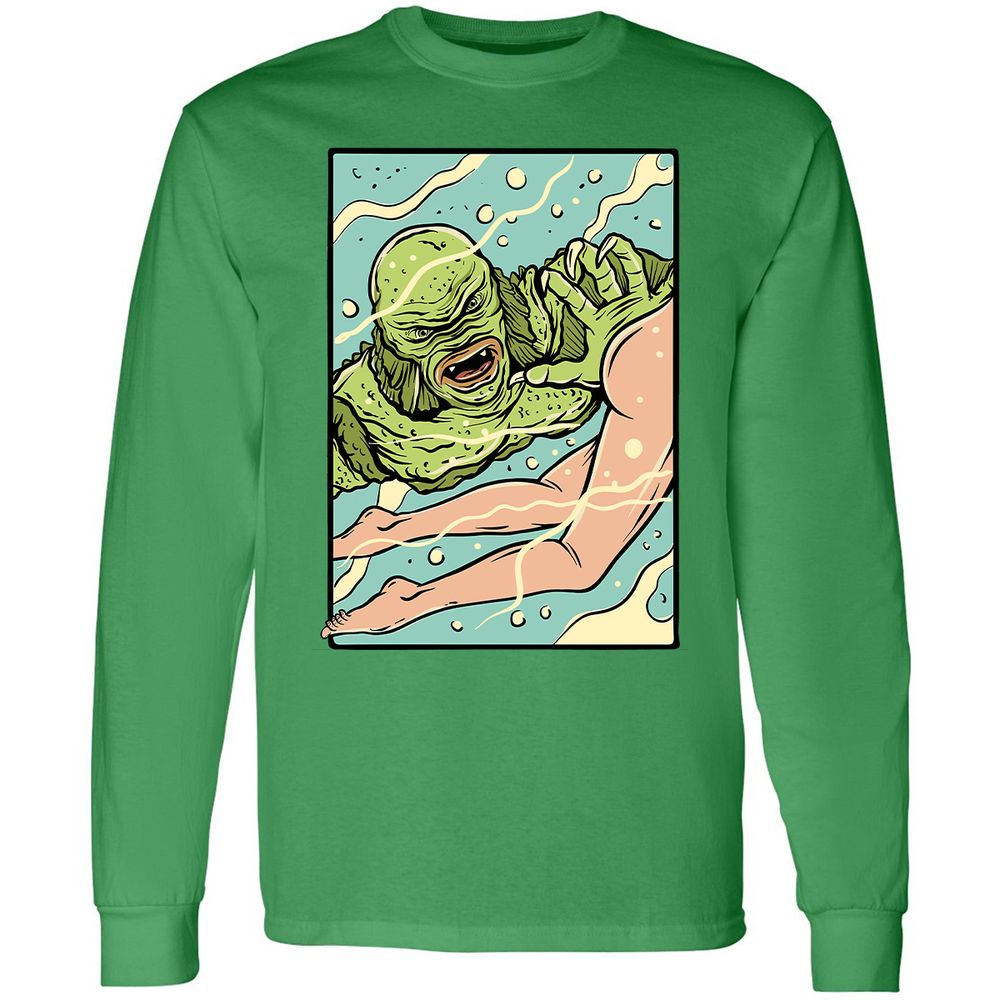 Long Sleeve T-Shirt - 2MUST22W - Irish Green - 10