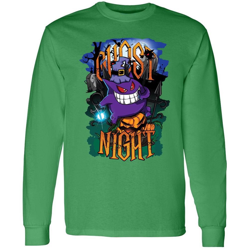 Long Sleeve T-Shirt - S2QFNXTC - Irish Green - 10