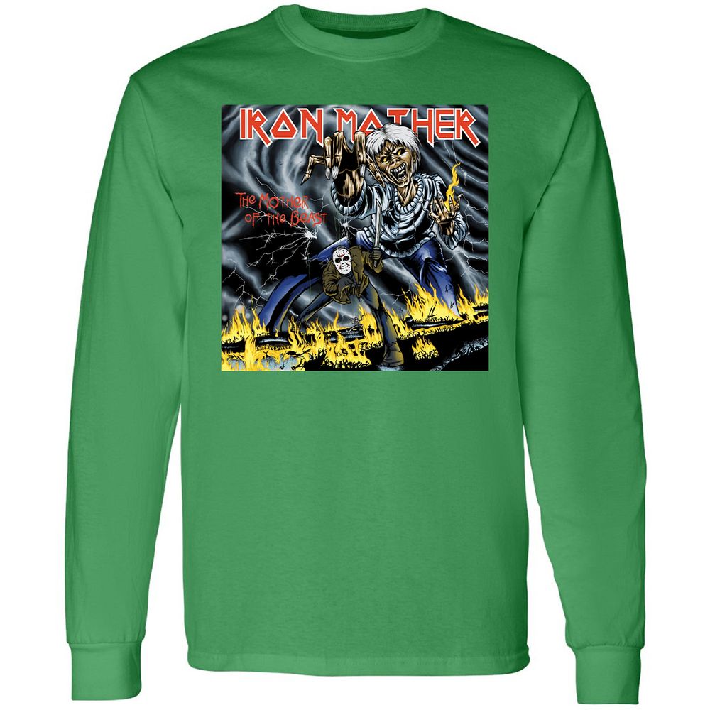 Long Sleeve T-Shirt - ZEX7YA1S - Irish Green - 10