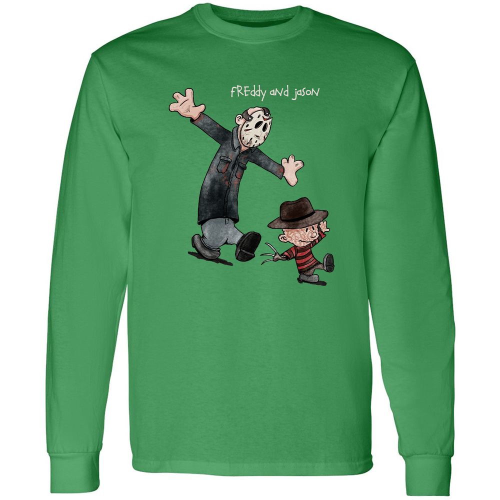 Long Sleeve T-Shirt - B6T3XTSK - Irish Green - 10